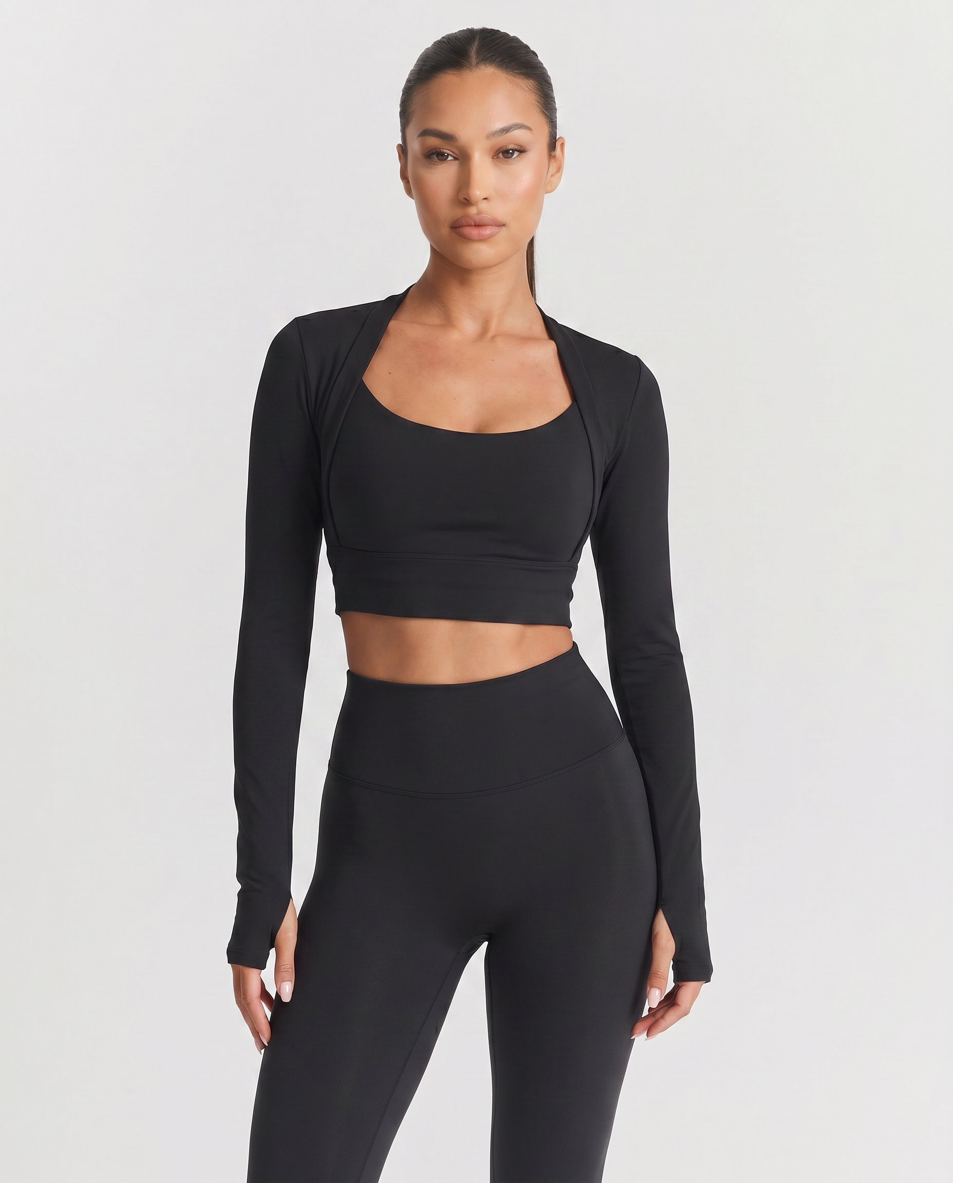 Serenity Bolero Long Sleeve Top